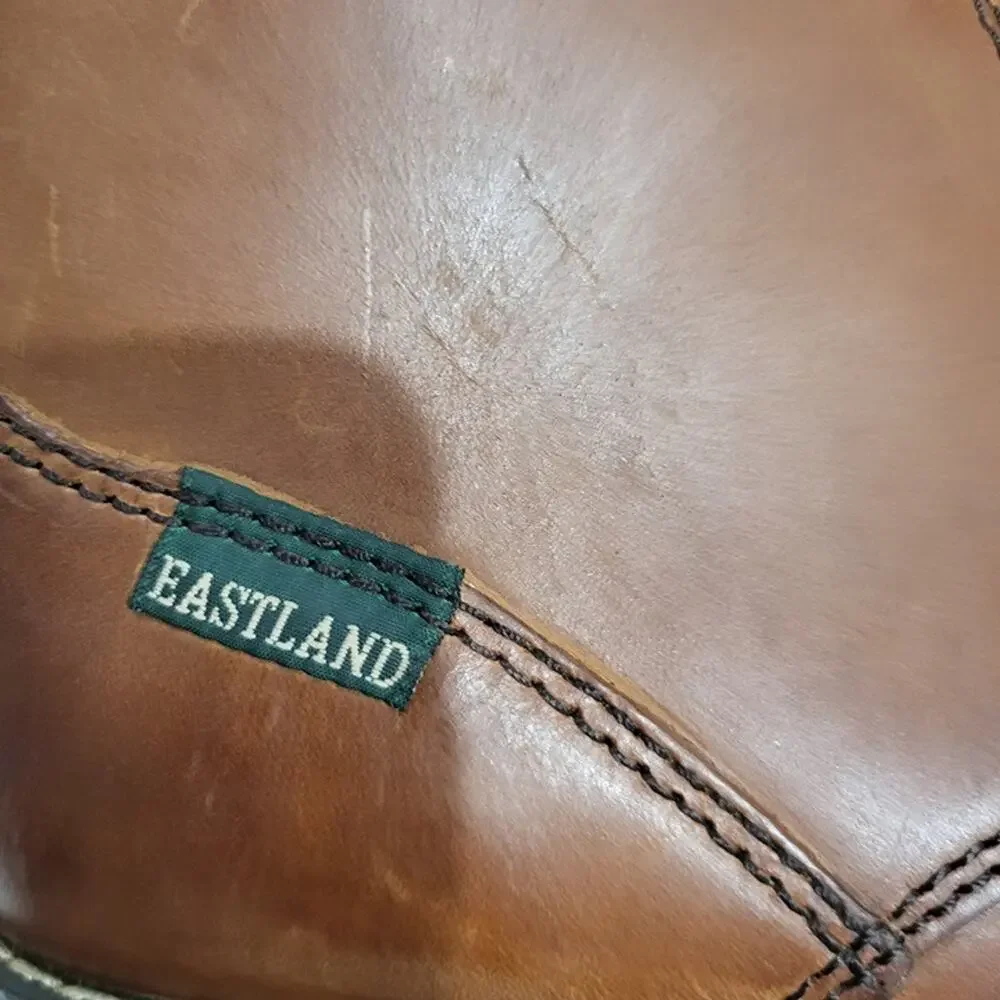 Eastland High Fidelity Cap Toe Lace-Up leather boot Mens size  9D